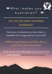 Are you the oldest Australian immigrant