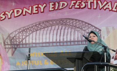 ﻿2014 Sydney Eid Festival Mrs El Dana OAM